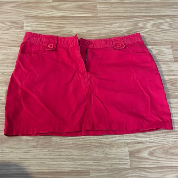 Vintage red mini skirt - Picture 1 of 3